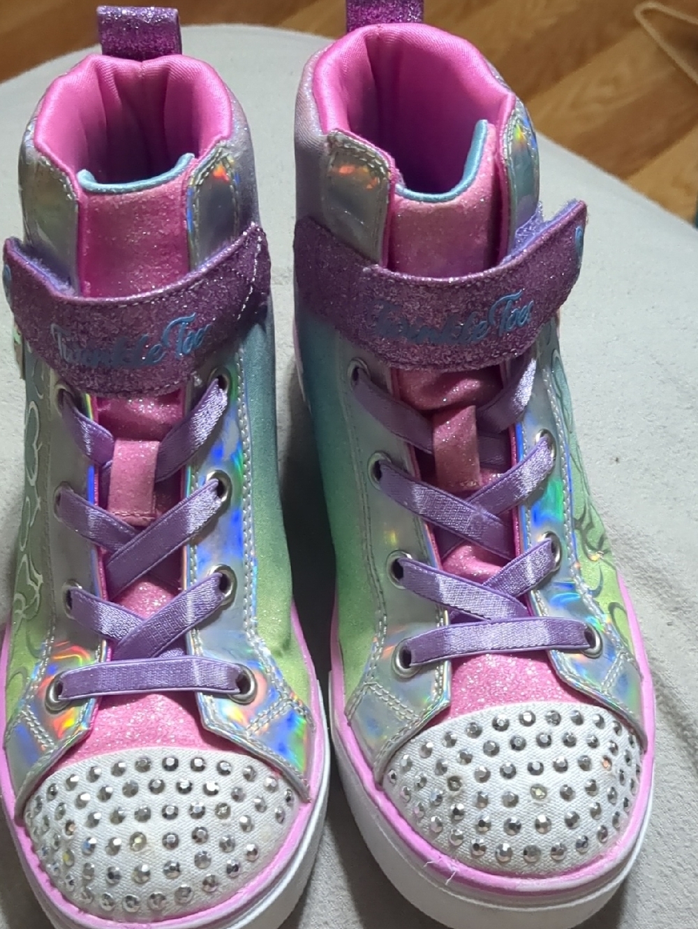 Sketchers High Tops Twinkle Toes